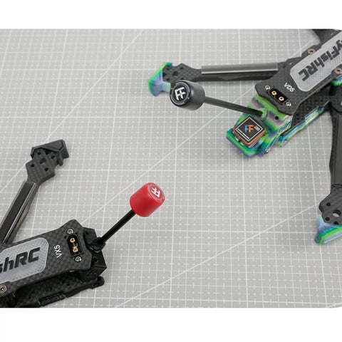 Dual-Band Dual-Polarized Omni-Directional O3 Air Unit Antennas on HD RC Racing Drones