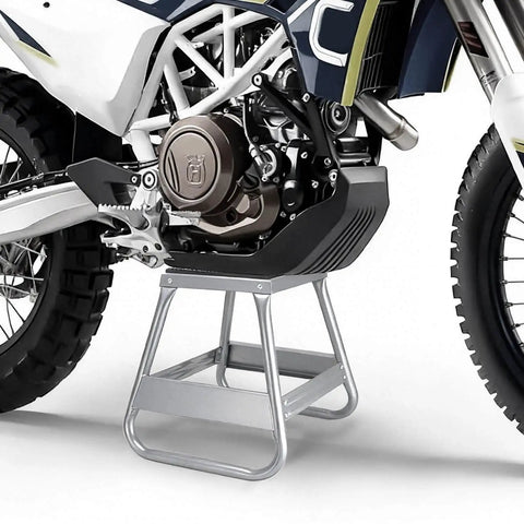 Motorcycle on Universal Motorcycle Lift Stand For Dirt Bikes Built Tough Steel Motocross Panel Hoist Maintenance Jack With 1000Lb Capacity