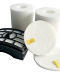 2 Pack HEPA And Foam Filter Kit For Lift Away Vacuum Pro Rotator NV500 NV501 NV505 NV552 Series Includes XFH500 And XFF500 Replacements