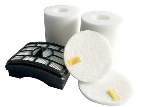2 Pack HEPA And Foam Filter Kit For Lift Away Vacuum Pro Rotator NV500 NV501 NV505 NV552 Series Includes XFH500 And XFF500 Replacements