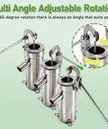 Stainless Steel Manual Well Pump For Home And Garden Water Suction Hand Pump Pitcher Pump For Wells Up To 26 Feet Durable