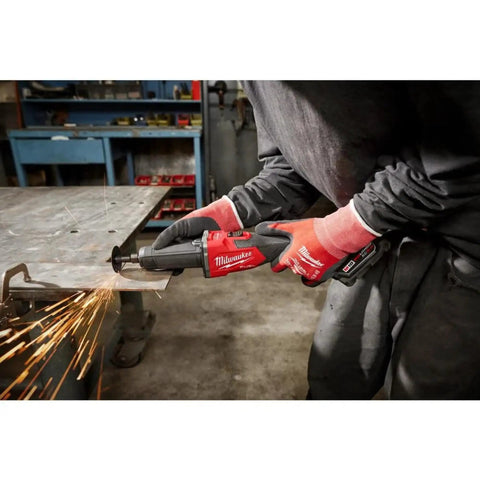 Rock Solid Quarter Inch Cordless Die Grinder With Brushless Motor Rugged Build Refurbished To Look And Work Like New Smooth Operator Designed To Crush Every Demanding Metal Wood And Precision Grinding Task Today