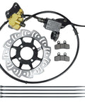 Front Hydraulic Disc Brake Kit With Master Cylinder And Caliper Assembly Rotor And Pads For 50cc 70cc 90cc 110cc And 125cc Dirt Bikes And ATVs