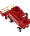 Top view of International Harvester 1460 Combine Die Cast Model One Sixty Fourth Scale with rear wheel assist