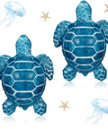 2 Pack Sea Turtle Toilet Bolt Caps Decorative Ceramic Screw Covers For Bathroom Hardware, Cute Turtle Themed Bolt Covers