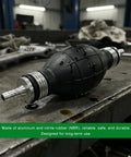 Built Tough Fuel Line Hand Primer Bulb That Pumps Smooth On Gas Or Diesel Engines 8mm X 516 Inch shown on workbench with oil.