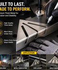 Heavy-Duty Welding Angle Square Stainless Steel Multi-Angle Layout Tool 8 Inch Pro-Grade with precision ruler markings
