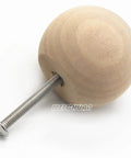 Unfinished Solid Wood Ball Knobs 15 Pack For Cabinets Dressers And Drawers Natural Wood Finish Ready For Staining Painting Or Coloring To Match Your Decor And Personal Style For Easy Installation And Durable Everyday Use, natural wood knob with screw