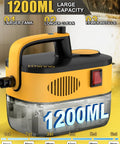 Get That Shine Heavy Duty Handheld Steam Cleaner 1500W With 1.2L Tank shows 1200ml water tank for long cleaning sessions.