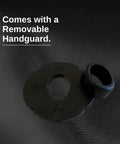 Removable handguard for Mokume Style Polypropylene Practice Katana With Black Saya Scabbard 24.5 Inch Training Samurai Sword