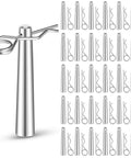 30 Piece Cotter Pins And R Clip Assortment Kit With Heavy Duty Hitch Pins For Trailers And Trucks Truss Accessories For Hitch
