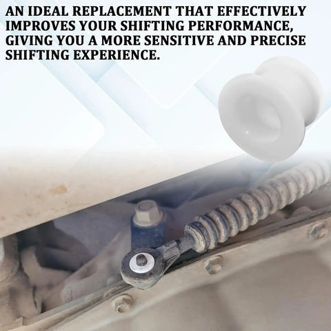 Beefed Up Shifter Cable Bushing Repair Kit For Transmission Shift Linkage Universal Fit For Ford Escape Edge Focus shown installed