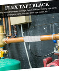 Two-Pack Flexible Seal Tape For Plumbing Repairs, Self-Adhesive Rubberized Silicone Sealant Tape on water pipe