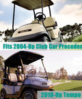 Front A-Arm Assembly Kit With Delta A-Plate For 2004 Plus Club Car Precedent And 2018 Plus Tempo Golf Carts Includes Installed Bushings Easy Fix For Loose Front End On Gas Or Electric Models Driver And Passenger Side, fits Club Car carts