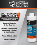 Concrete Bonding Additive White 32 Oz For Steps Driveways And Patios, DIY Friendly Vinyl Acetate Copolymer Bonding Agent