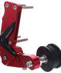 Red Universal Aluminum Motorcycle Chain Tensioner Kit With Auto Adjuster Roller For Dirt Bike Motocross And ATV Keeps Your Chain Smooth Like Butter While Cutting Down On Wear And Tear For Less Maintenance hassle Free Riding, red aluminum with roller