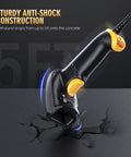 2D Barcode Scanner With Smart Stand USB Wired Handheld Imager for QR Data Matrix PDF417 OCR in anti-shock test on concrete