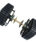 Go Kart Tracks Assembly Kit 23 Point 6 Inch Rear Axle Track Kit for ATV and Quad Frames Ready for Snow Sand and Winter Trails