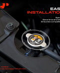 Radiator Cap Cover Universal Fit For All Kinds Of Cars And SUVs For Your Ride Fits Toyota Nissan Honda Ford Chevrolet installed
