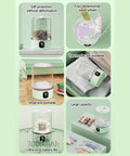 Ace Portable Washer Machine For Laundry Slick Pulsator Spin Clears Tough Stains While Guarding Delicate Fabrics Knockout Abs Housing Fits Dorm Rooms And Tiny Spaces Smoothly In Purple with four-dimensional wave wheel and large, portable capacity.