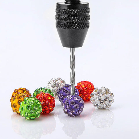 36 Piece Hand Drill Set With Pin Vise And 25 Micro Twist Drill Bits Plus 10 PCB Mini Bits For Jewelry Resin Polymer Clay Crafts DIY Projects