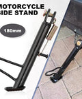 Motorcycle Kickstand For Dirt Bike Sidestand Made From Heavy Iron With Anti Oxidation Coating Includes Spring And Hardware