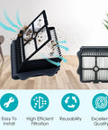 Replacement Brush Roller For Floor One S5 Steam Vacuum Cleaner With HEPA filter showing filtration quality and features.