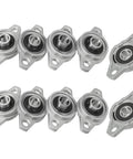 Dope 4 Pack Pillow Block Bearing Kit Featuring KFL08 And KFL Models From 8MM Through 25MM Zinc Alloy Construction With Built In Self Aligning Unit For Super Slick Rotational Motion On Matched Linear Shaft Systems Doing Real Good Work Right Now. 8-piece zinc alloy pillow block bearing set