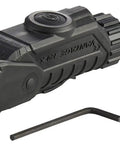 Vantage 180 Degree Dual Beam Firefighter LED Flashlight With Helmet Mount And Right Angle Beam, 250 Lumen shown with accessories
