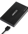 Ultra Slim 750GB Portable External Hard Drive USB 3.0 HDD Storage For PC Desktop Laptop Mac PS4 Xbox One Black with cable