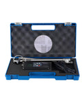 Open Channel Water Velocity Meter For Precise Flow Readings In Hydrological Stations And Farms, in a blue carrying case