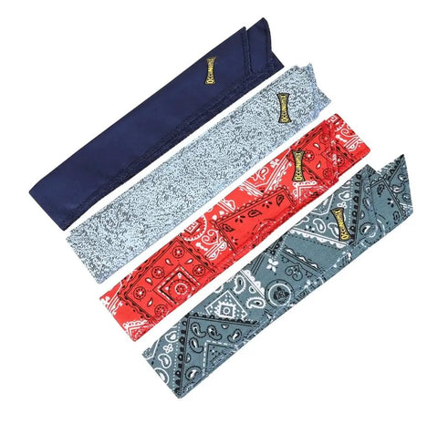 Original MiraCool 940 Cooling Neck Bandana Assorted Colors Pack Of 100 Soak For 2 To 5 Minutes To Activate Cooling Lasts Up To Four Hours