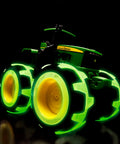 John Deere Monster Treads Lightning Wheels Monster Truck Toy With Motion Activated Lights, Oversized Monster Truck Wheels, Durable Build For Rollover Fun, Realistic Tractor Look For Ages 3 Years And Up.