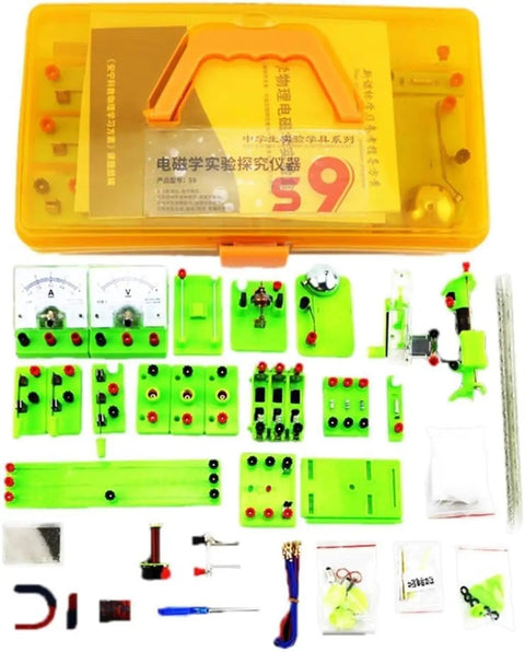Hands On Magnetism Science Kit For Students And Classrooms Featuring A Simple Series Circuit Lab With Doorbell Demo components