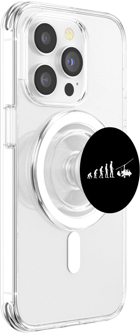 Gyrocopter Flying PopSockets PopGrip For MagSafe Dope Aviation Vibe iPhone Pilot