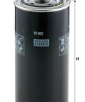 Premium Spin On Oil Filter With High Dirt Capacity, Low Pressure Drop, Corrosion Resistant Housing, Reliable Bypass Valve