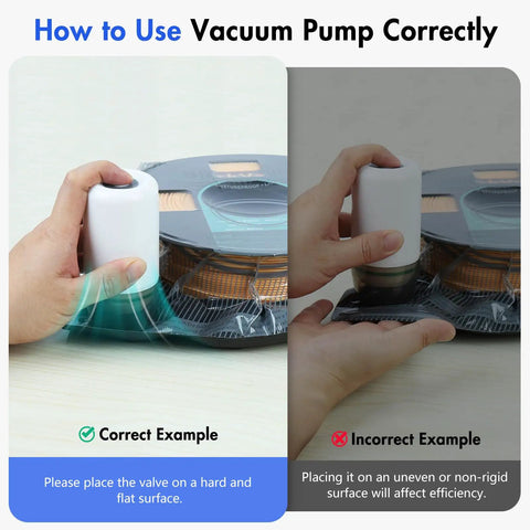 Reusable Vacuum Storage Bags For 3D Filament Top Tier Kit With Hand Pump And Clips Heavy Duty Moisture Proof Light Blocking Seal Keeps Your Material Stash Locked Down Dry As A Bone And Ready For Every Print Job Ahead