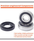 Tough As Nails Front Load Washer Tub Bearing Seal Kit Built Like Steel Solid Upgrade For LG And Kenmore Washers No Sweat Replacement For 4280En4001G Models showing precision-engineered components.