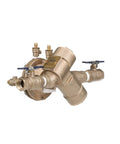 Badass 3/4 Inch Reduced Pressure Zone Assembly Bronze Lead Free Backflow Preventer For Potable Water Protection, detailed view of copper valve.
