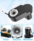 Beefy 24V Brushless Motor Gearbox For Kids Ride On Cars, 3250 RPM 150W Replacement with metal gears and bearings.