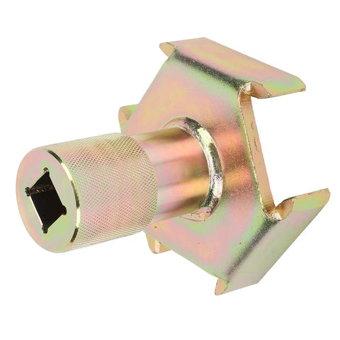 Primary Clutch Spider Tool And Holding Tool With Center Hold Design For P90 P80 1000 XP Sportsman Models, Your Go-To Access Tool For Bearings, Bushings, Cam Rollers, And Buttons For Fast, Easy Clutch Maintenance. zinc-plated steel clutch spider tool for P90/P80 primary clutch service