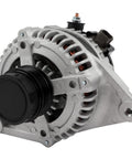 High Output 100Amp 12V Alternator For Toyota Camry 2.5L 2012-2015 RAV4 2.5L 2009-2012 Scion tC 2.5L 2011-2016 Bolt-On Plug-And-Play Replaces 11402 104210-2270 Auto Part, front view