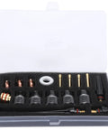 Upgrade Your Argon TIG Welding Game With This Premium WP 17 18 26 Torch Accessories Kit showcasing glass cups and brass parts.