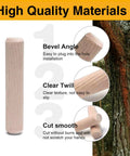 260 Pcs Wooden Dowel Pins Set In Four Sizes One Quarter Inch Five Sixteenth Inch Three Eighths Inch Fluted Beveled Hardwood Dowels