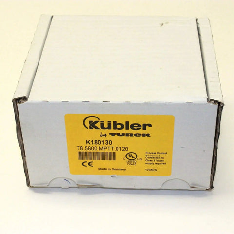 Industrial Encoder K180130 T8 5800 MPTT 0120 New In Box High Precision Rotary Sensor With Durable Metal Housing For CNC And Automation Use Ready To Wire Plug And Play For Easy Setup