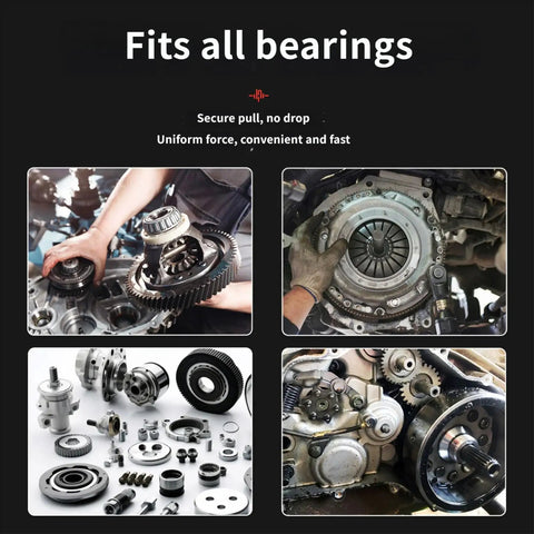 Heavy Duty 3 Jaw Slide Hammer Puller Set Made From Thickened Carbon Steel To Grip Bearings Flywheels And Blind Holes With Ease Rust Free Tool For Pro Mechanics Or Diy Guys Who Want Beefy Extractors That Work Fast Safe In Shop Or Home Base. used on bearings and flywheels