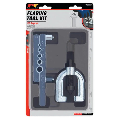 37 Degree Flaring Tool For AN And JIC Fittings Pro Grade, Heavy Duty Flare Tool With Floating Cone in packaging