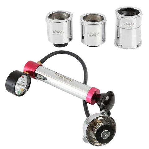 Radiator Pressure Test Kit For Coolant System Leaks With Adapters, Easy To Use Cap And Coolant Pressure Tester, Fits Most Vehicles