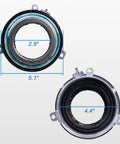 Two Pack Auto Locking Hub Actuators For 4x4 Trucks And SUVs Direct Replacement Ford F150 2004-2015 dimensions shown