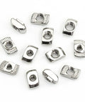 Heavy Duty T Nut Kit For Aluminum Profiles 2020 3030 4040 96 Piece Hammer Head Sliding T Nuts Set M3 M4 M5 M6 M8